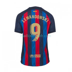Maillot de Foot FC Barcelone Lewandowski 9 Domicile 2022-23